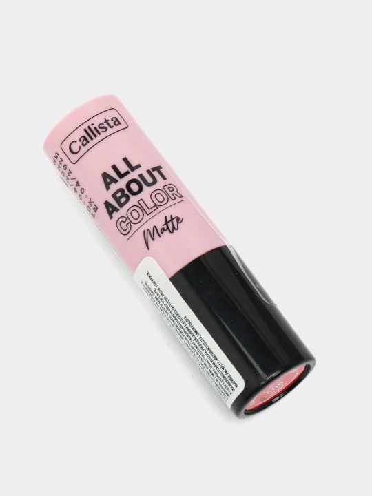 Помада Callista All About Color Matte, тон 506 Hot Girl Summer, 4 г