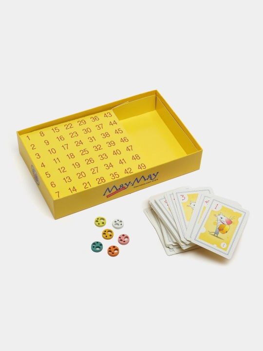 Настольная игра "Мяу-мяу" Возьми с собой 76506