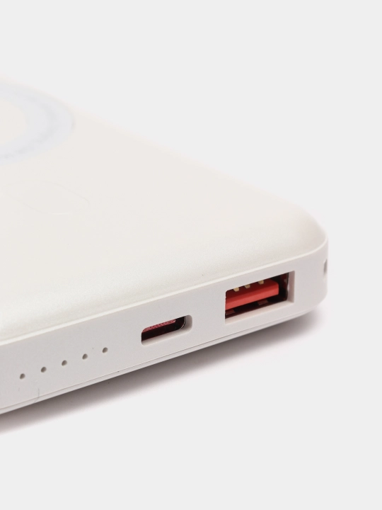 Wiwu Snap Cube Magnetic Wireless Charger Power Bank 10000mAh quvvat banki