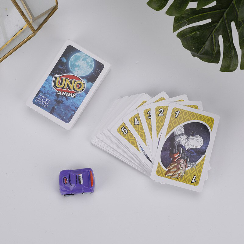 Настольная игра UNO Anime, для компании 2-10 человек, 108 карт фото