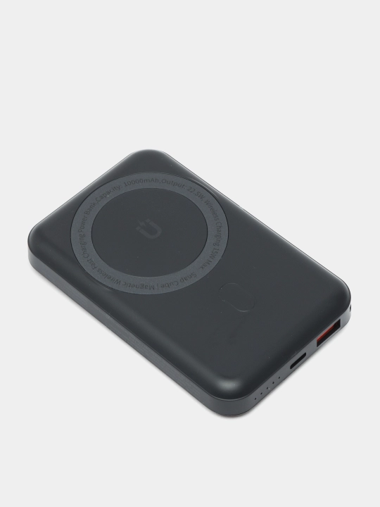 Wiwu Snap Cube Magnetic Wireless Charger Power Bank 10000mAh quvvat banki