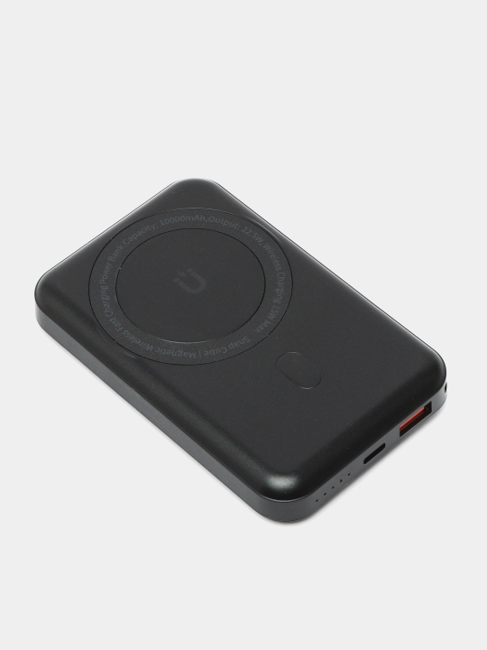 Wiwu Snap Cube Magnetic Wireless Charger Power Bank 10000mAh quvvat banki