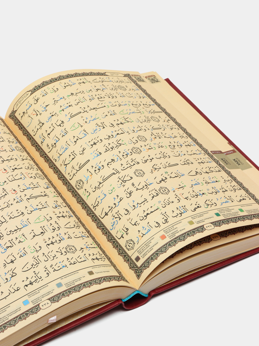 NAQSHI Tajvidli Qur'on kitob teri muqova 20/28ni arzon narxda sotib ...