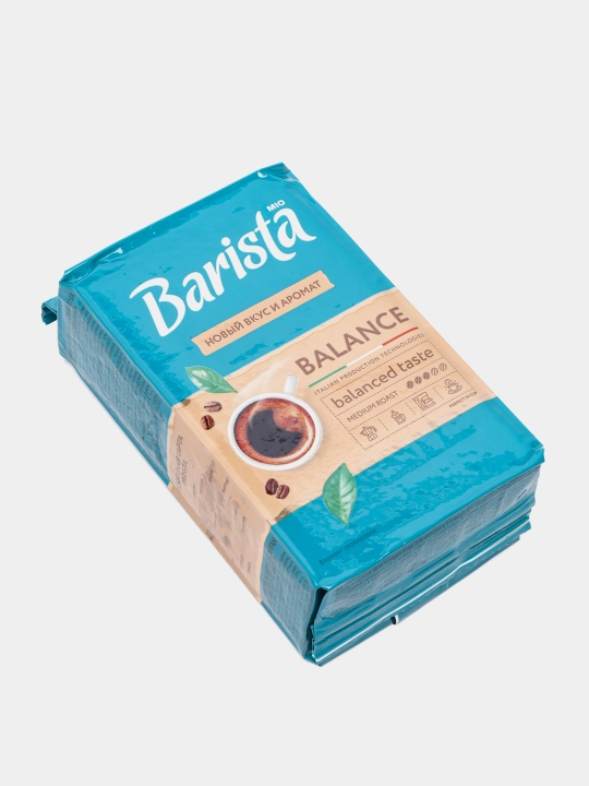 Tabiiy qovurilgan maydalangan qahva Barista Mio Balance, 225 g