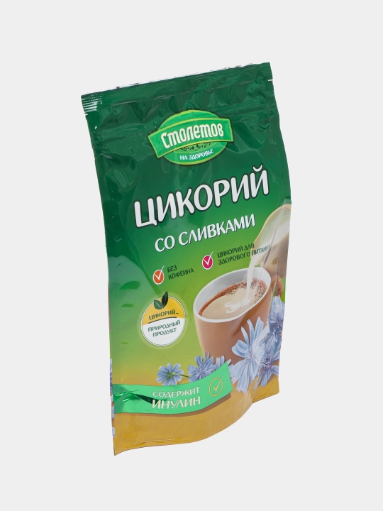 Qahva sikoriy "Stoletov" iching, qaymoq bilan, 100 g