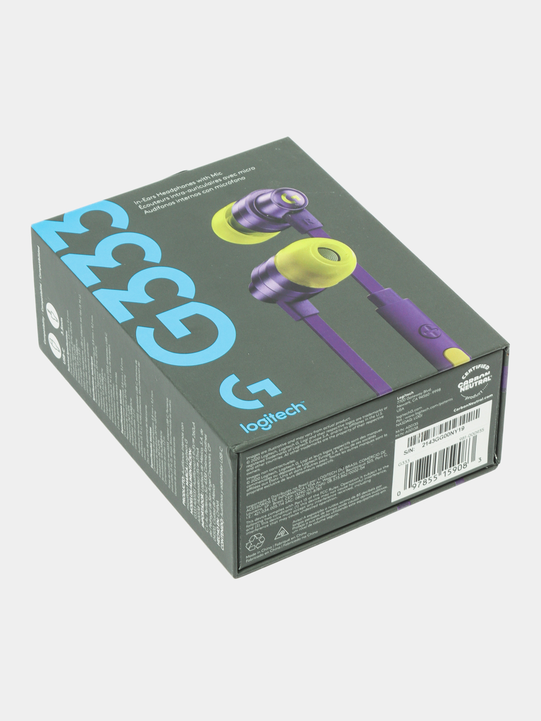 Игровые наушники Logitech G333 купить по низким ценам в интернет ...