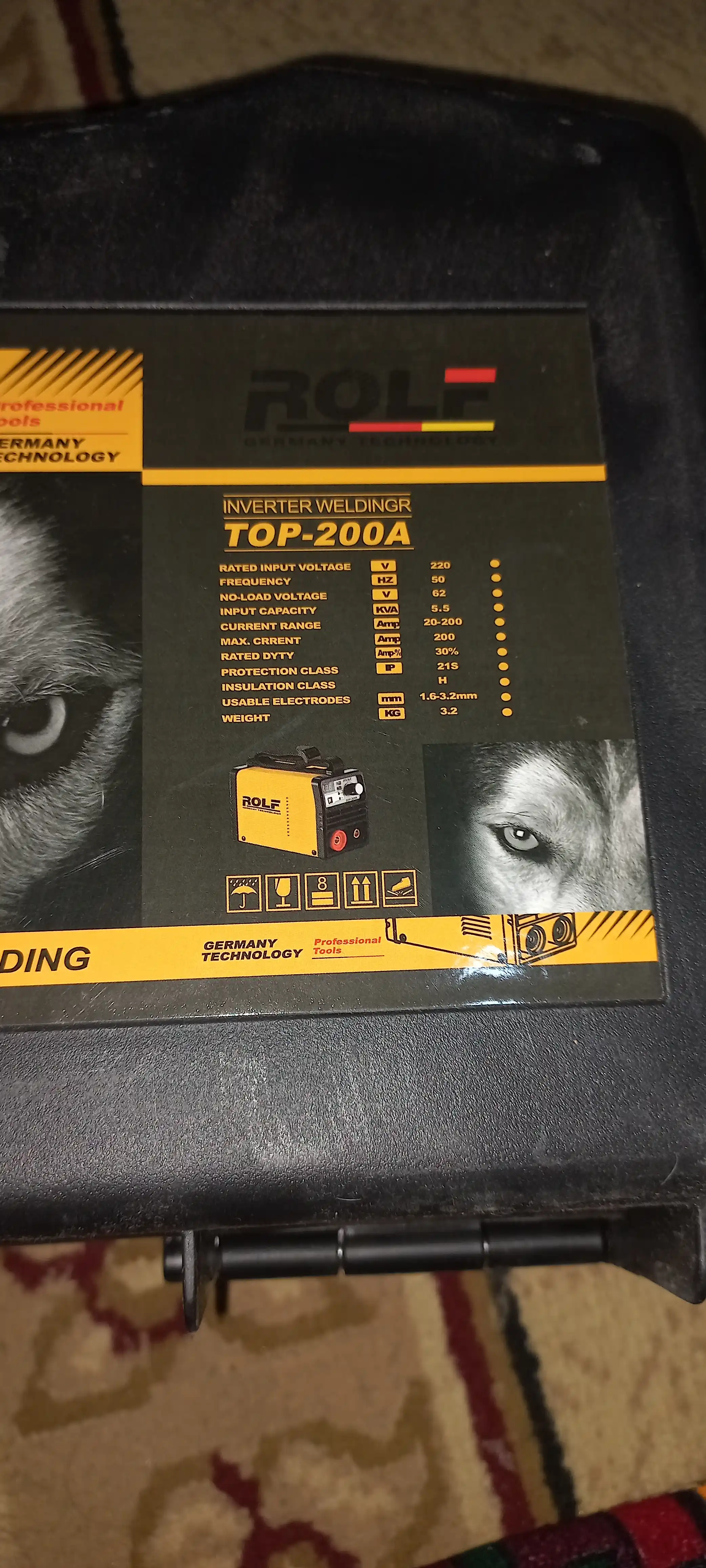 Invertorli payvandlash apparati Rolf TOP-200A