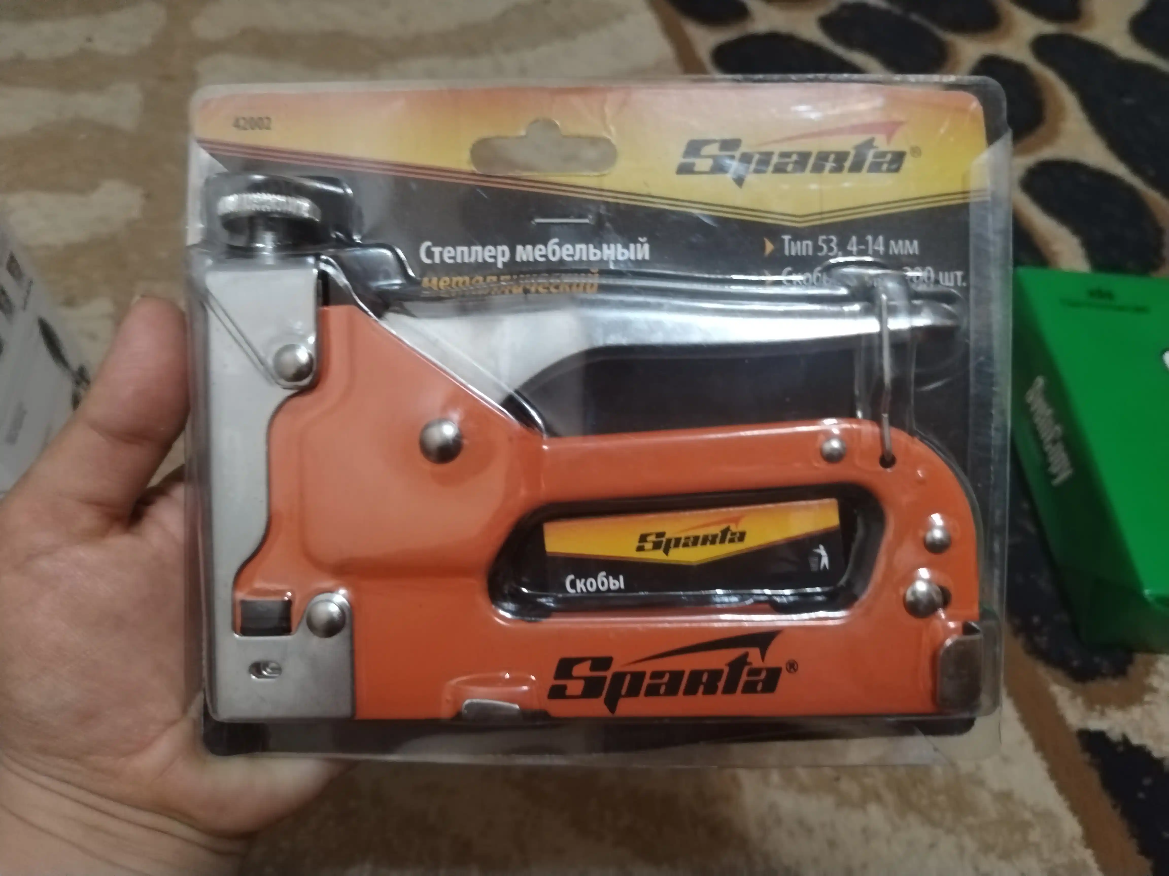 SPARTA mebel stepleri + skobalar 53, 4-14 mm, 200 dona, 42002