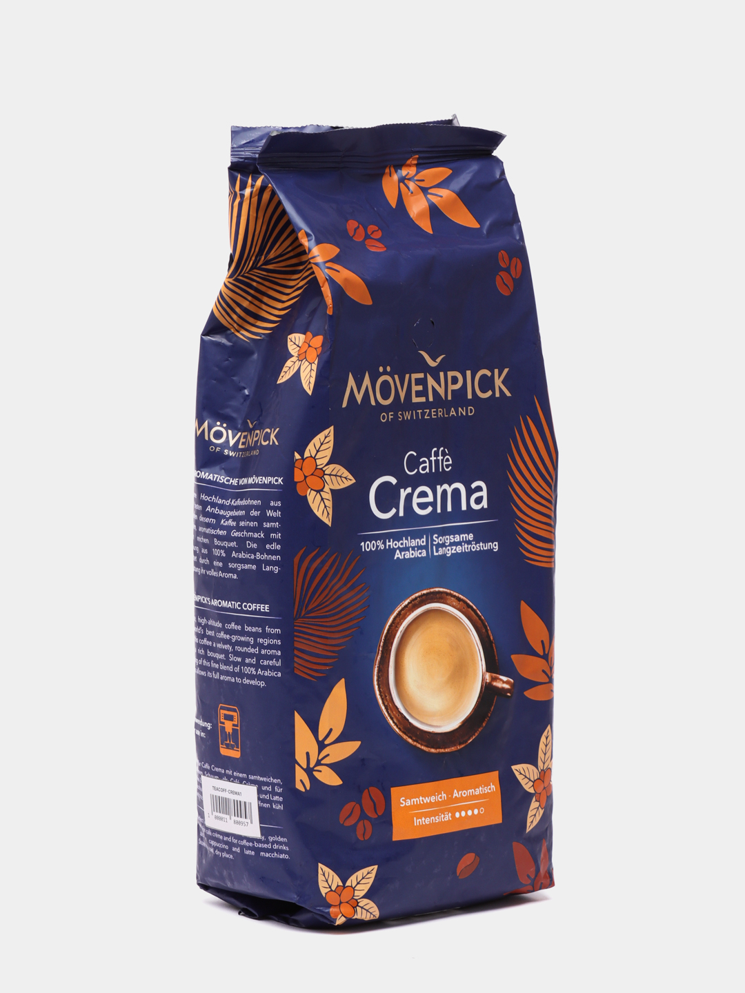 Кофе зерновое Movenpick Caffe Crema, 1000 г купить по низким ценам в ...