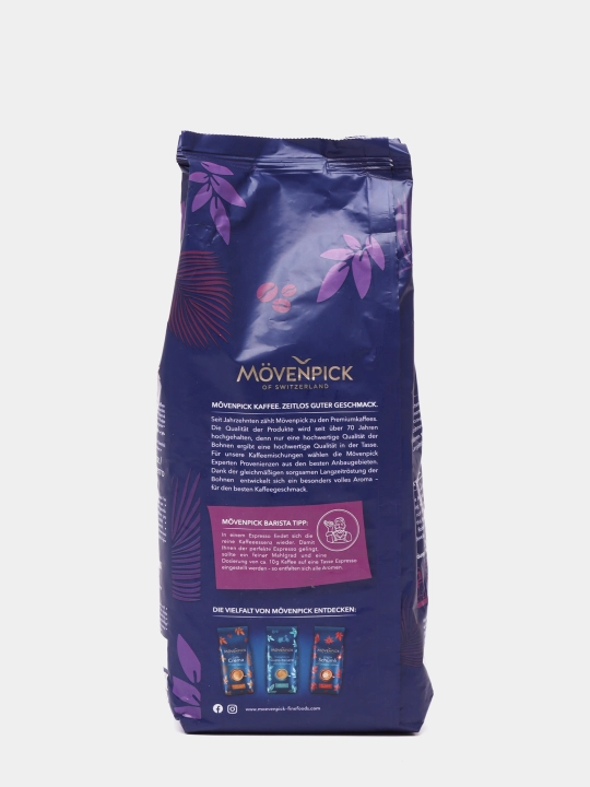 Qahva donalari, Movenpick Espresso, 1000 g, Germaniyada ishlab chiqarilgan