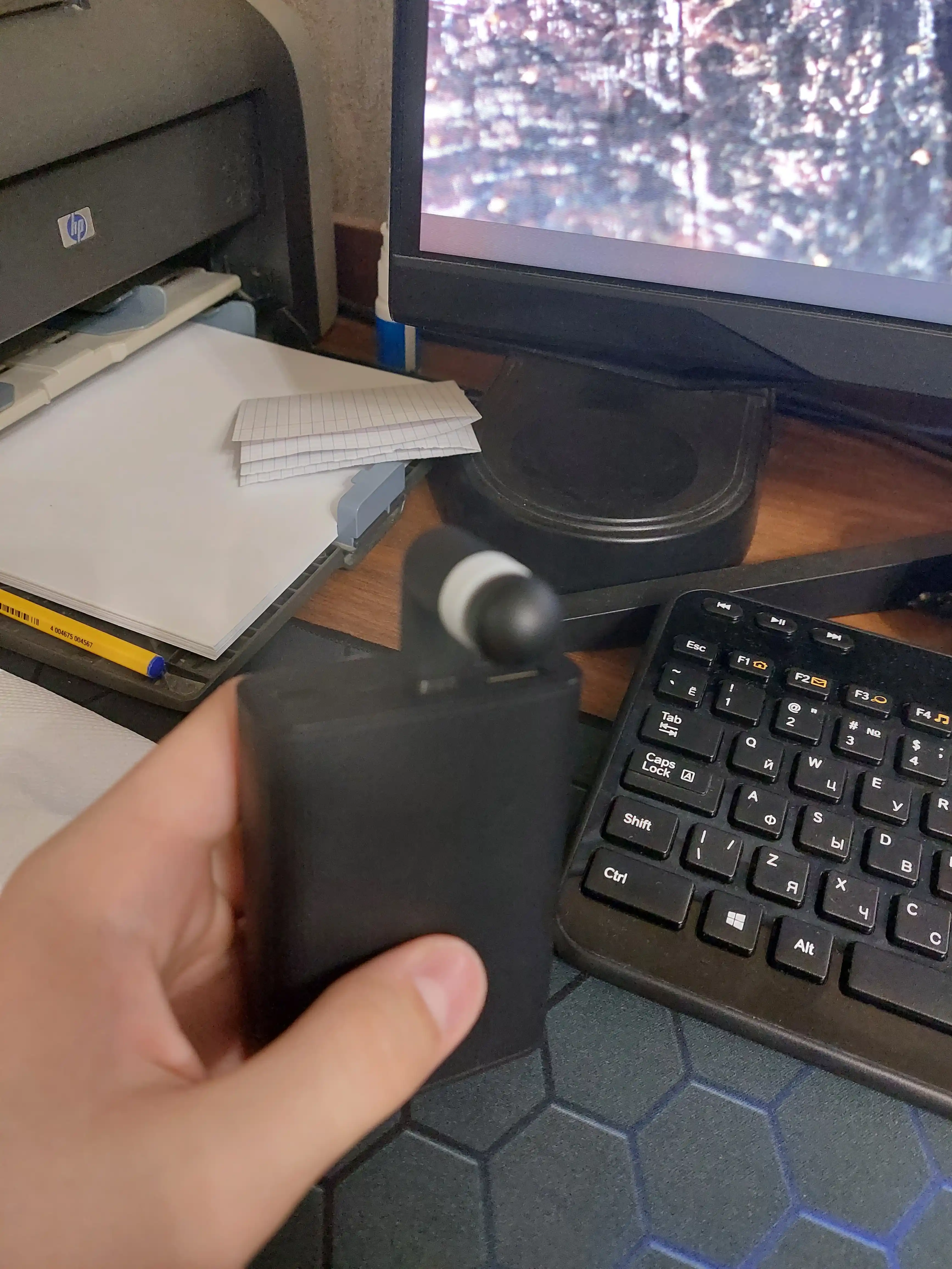 Portativ mini ventilyator USB telefon ulanishi bilan