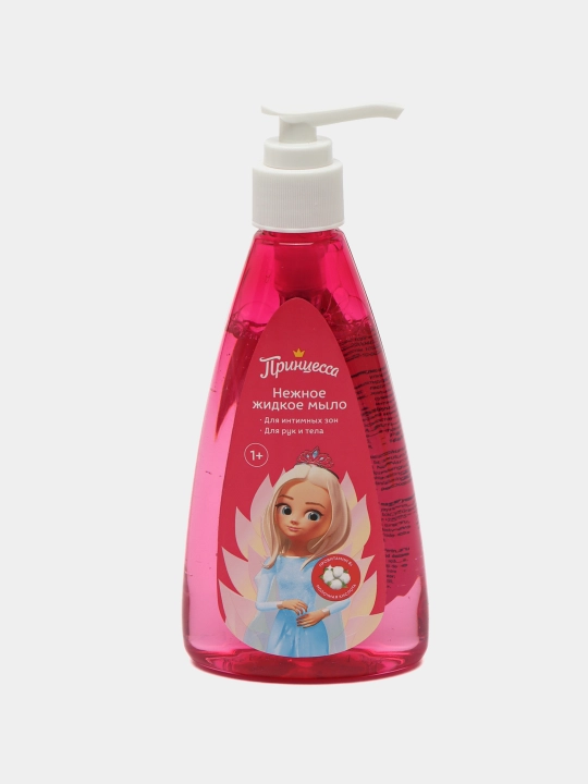 Intim gigiena uchun yumshoq chaqaloq suyuq sovun "Принцесса", 200 ml - 
