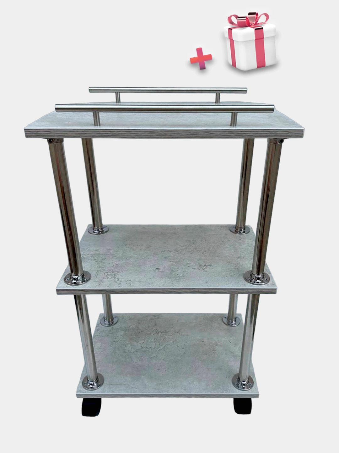 Помощник Полка на колесиках, 3 полки + подарок купить по низким ценам в ...