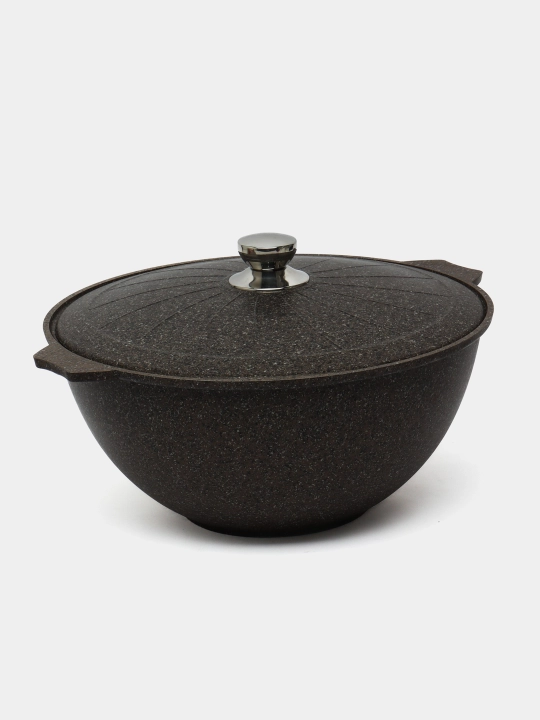 Казан, посуда бренда Мечта, антипригарный,  серия Premium Mokko, 10 л