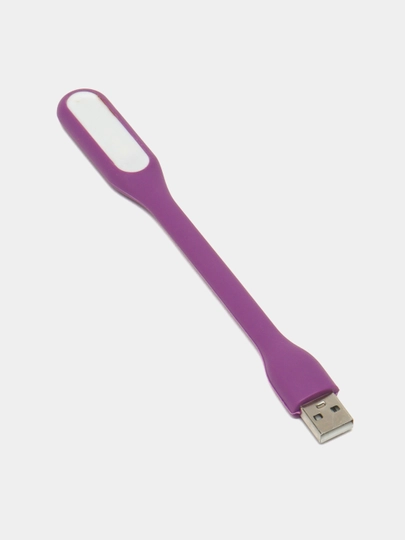 Светодиодный светильник, USB, для ноутбука гибкий, 5 Вт, 6 диодов - 