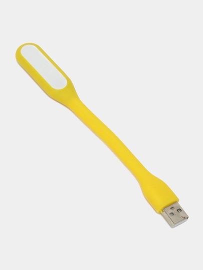 Светодиодный светильник, USB, для ноутбука гибкий, 5 Вт, 6 диодов — ZOORBOX-USBLED3-ЖЕЛТ