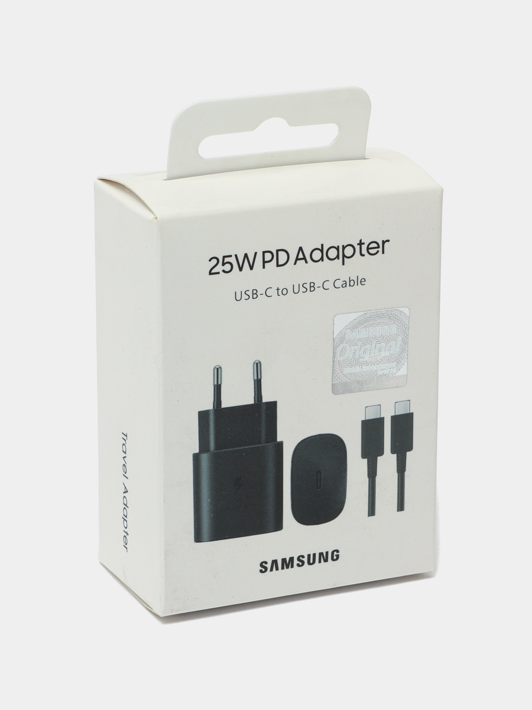 Зарядное устройство Samsung 25 W + кабель 3 А, Type-C EP-TA800, быстрая ...