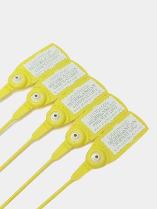 Plastik plomba moddalari "Avangard 220", 100 dona paketda
