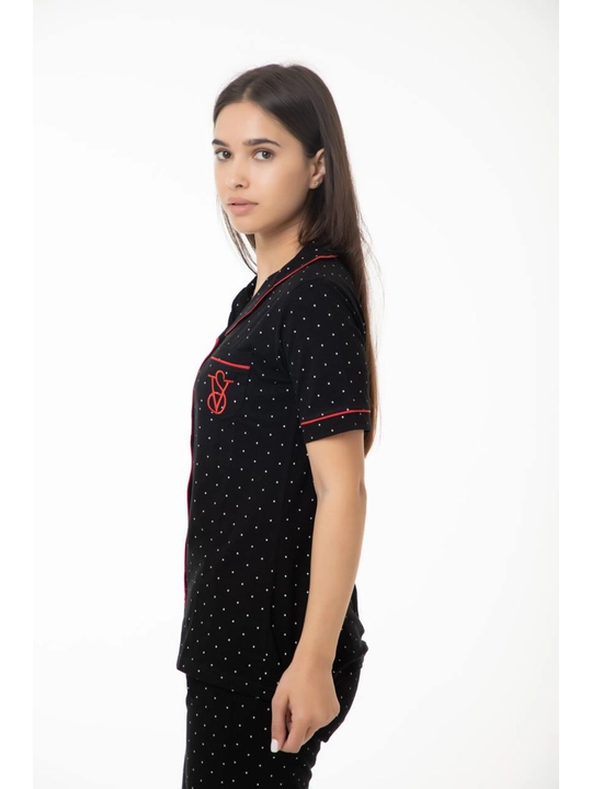 Ayollar pijamasi, 100% paxta
