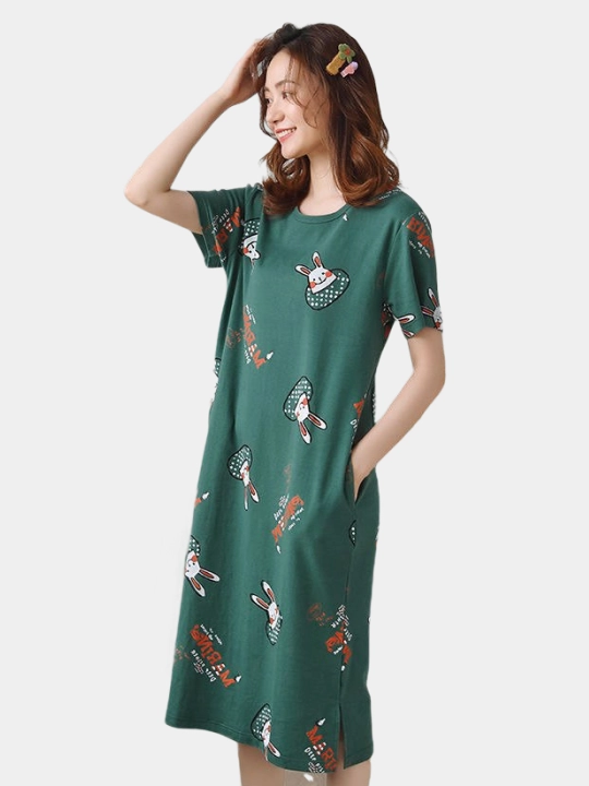 Ayollar pijamalari, uy kiyimi, tungi ko‘ylak, ko‘ylak