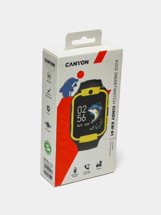 Детские смарт-часы CANYON KW41Y
