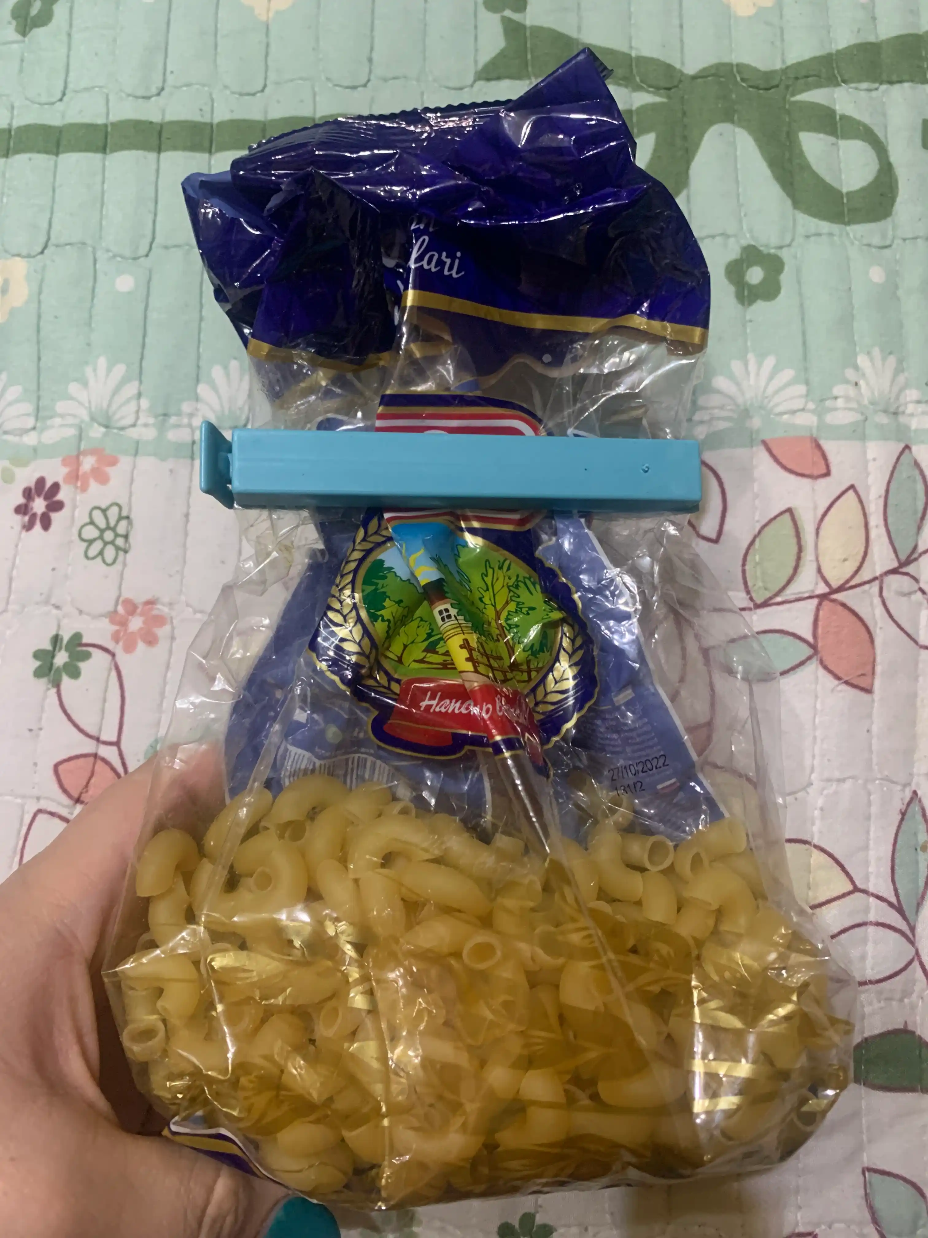 Микс зажимов для пакета, комплект из 5 зажимов в цвете микс, фиксатор