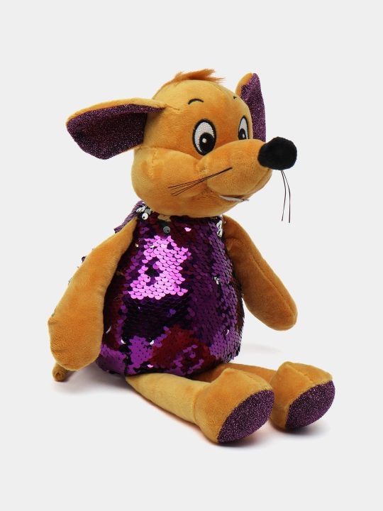Мягкая игрушка Мышка со стразами