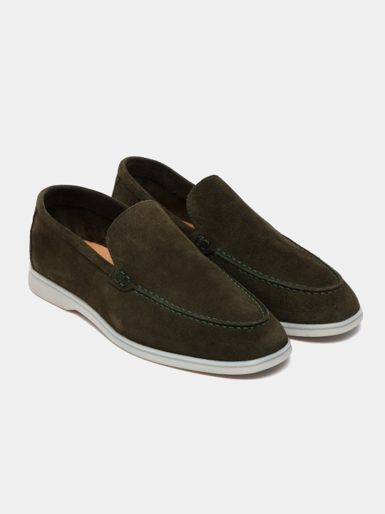 Мужские мокасины, из 100% натурального замша, 39-44