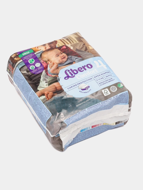 Tagliklar Libero Comfort 4, 7-11 kg, 26 dona
