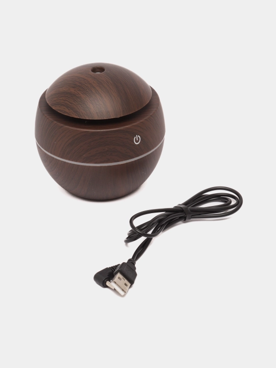 Uy va ofis uchun LED yoritgichli havo namlagichli tungi chiroq, USB, 300 ml