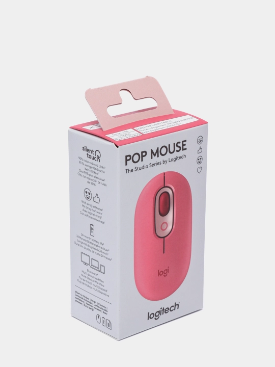 Simsiz sichqon Logitech POP Mouse emodzi bilan Blastyellow
