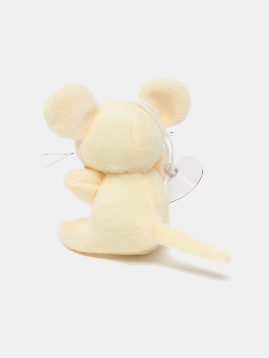 Мягкая игрушка, Мышка с бантиком, 8 см