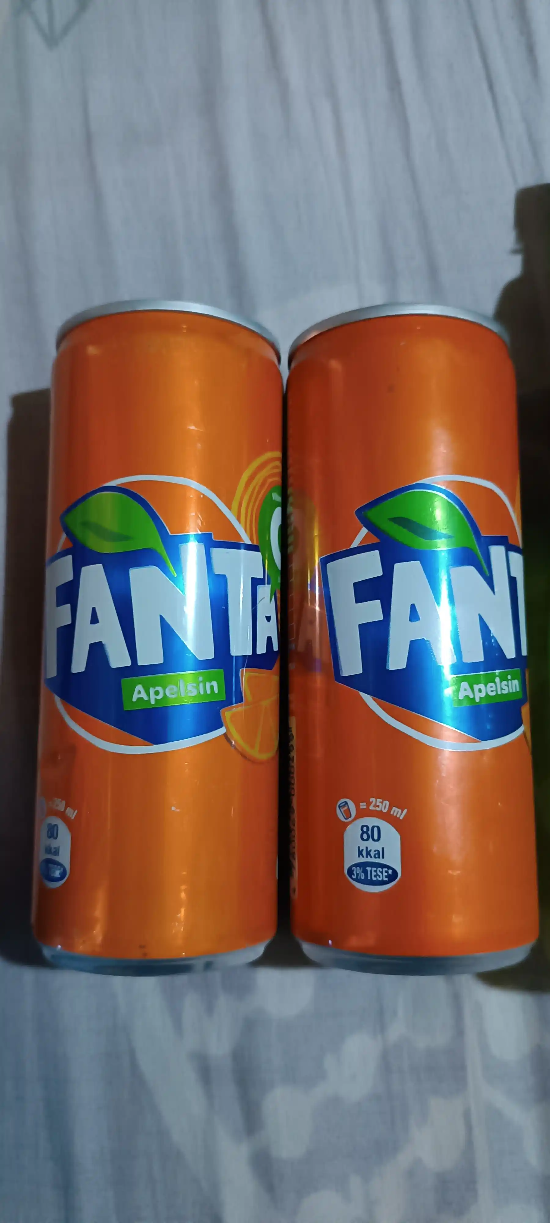Gazlangan ichimlik Fanta Orange, 250 ml