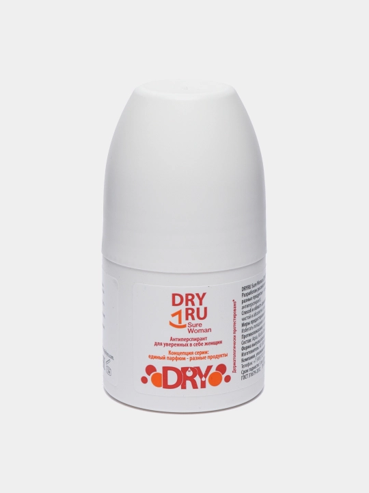 Antiperspirant Dry RU Sure Woman, ter va hidga qarshi, 50 ml