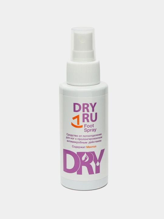 Oyoq uchun terlashga qarshi sprey Dry RU Foot Spray, 100 ml