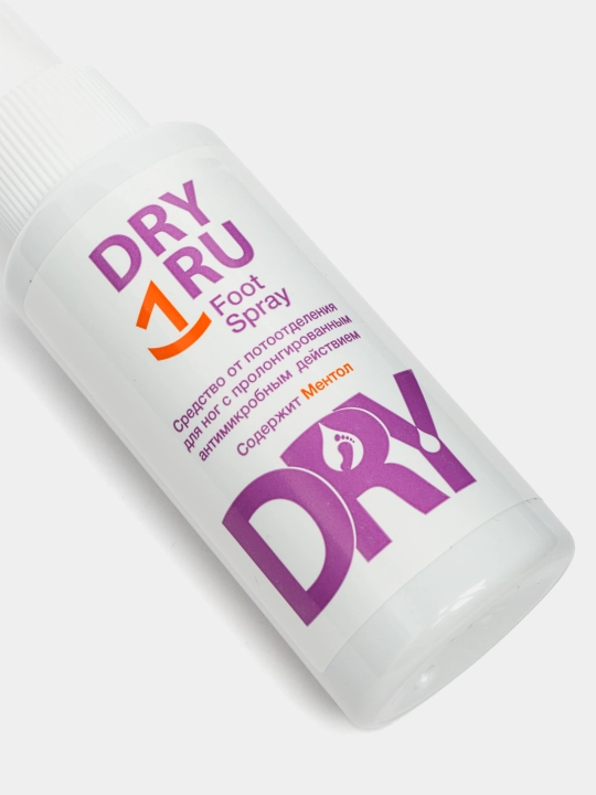Oyoq uchun terlashga qarshi sprey Dry RU Foot Spray, 100 ml