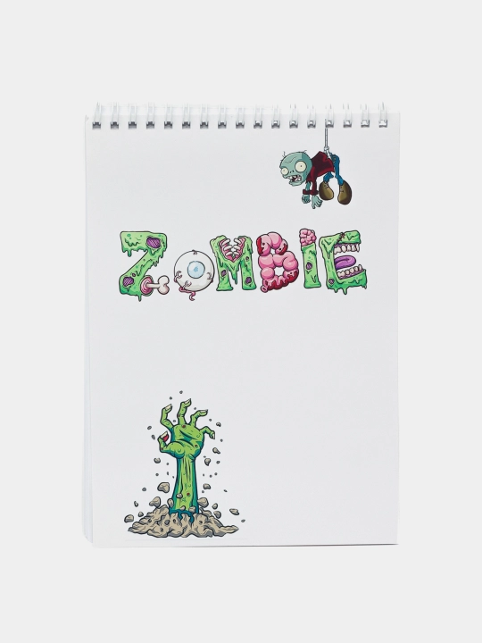 Bloknot Zombie, 84 varaq - 