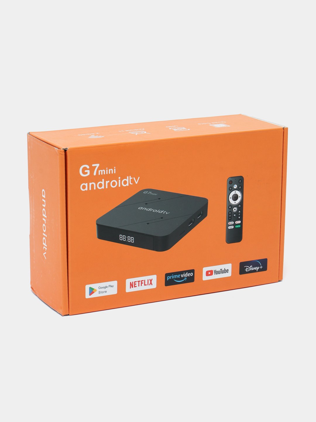 ТВ-приставка G7 mini Amlogic S905W2 Android 11 Smart TV Box 2.4G 5G Wi-Fi  BT 5.0 HDR 4K купить по низким ценам в интернет-магазине Uzum (598674)