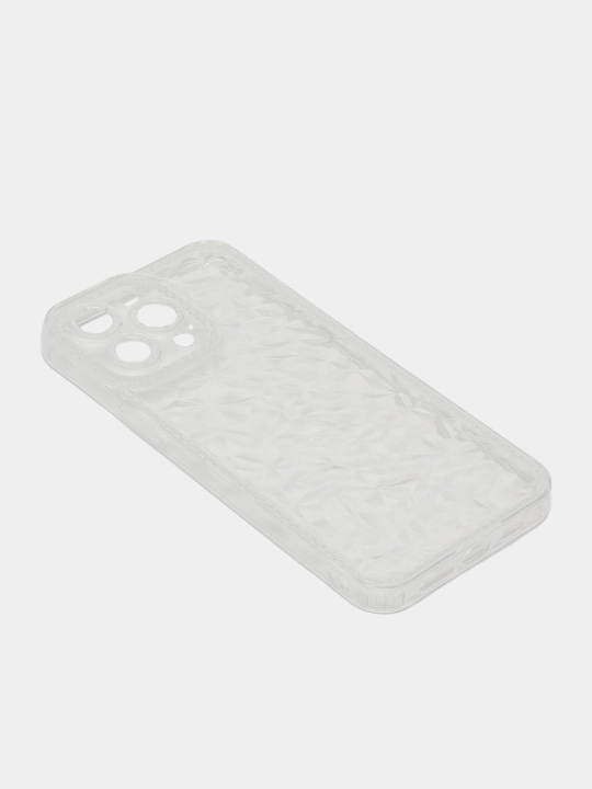 Блестящий, прозрачный чехол со стразами для IPhone