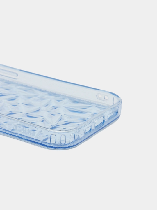 Блестящий, прозрачный чехол со стразами для IPhone