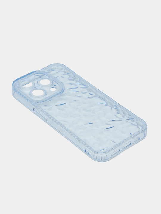Блестящий, прозрачный чехол со стразами для IPhone