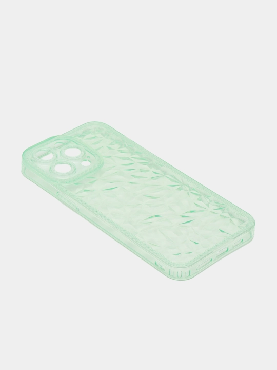 Блестящий, прозрачный чехол со стразами для IPhone