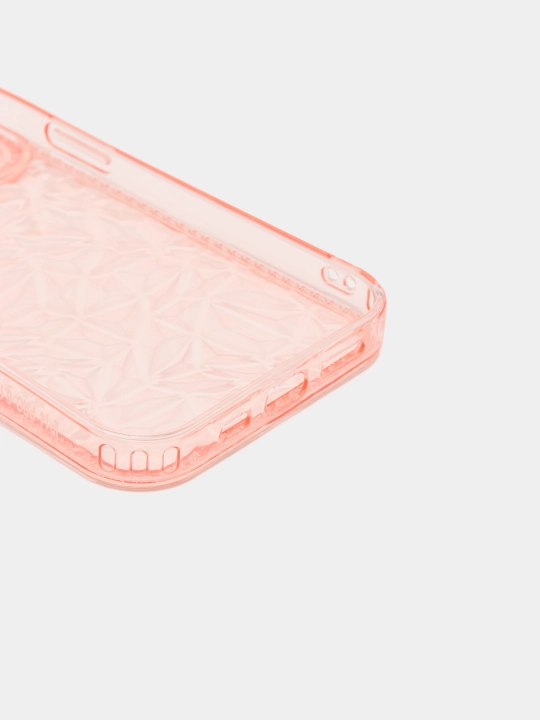 Блестящий, прозрачный чехол со стразами для IPhone