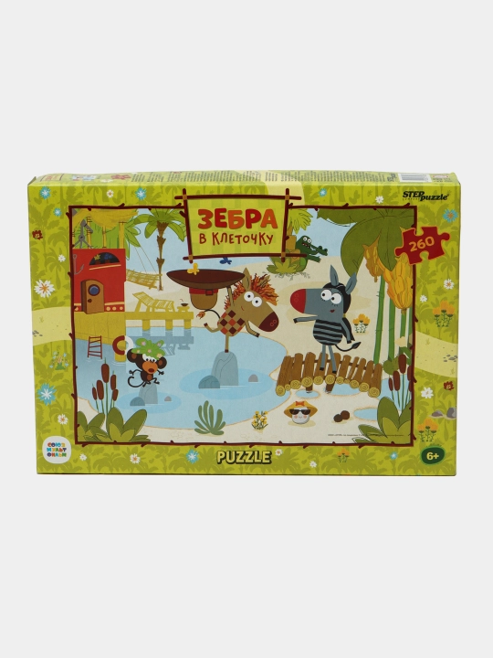 Мозаика "puzzle" 260 "Зебра в клеточку", С/м, 74080 - 