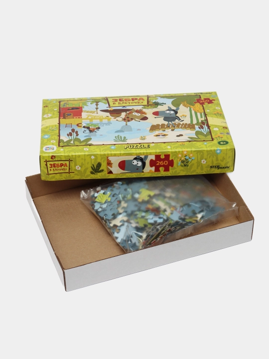 Мозаика "puzzle" 260 "Зебра в клеточку", С/м, 74080