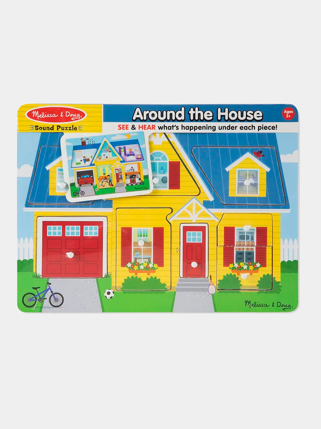 Пазл Melissa & Doug Мой дом, со звуком, 10734M, 22 * 30 см купить по низким  ценам в интернет-магазине Uzum (418143)