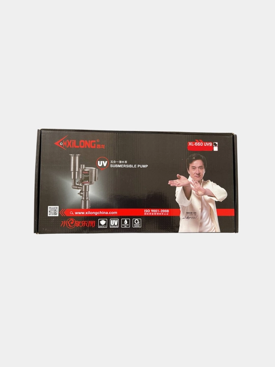 Универсальный насос-стерилизатор Xilong UV, для аквариума