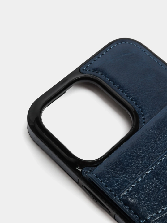 Universal g'ilof-kitobi, karta ushlagichi bilan, iPhone uchun