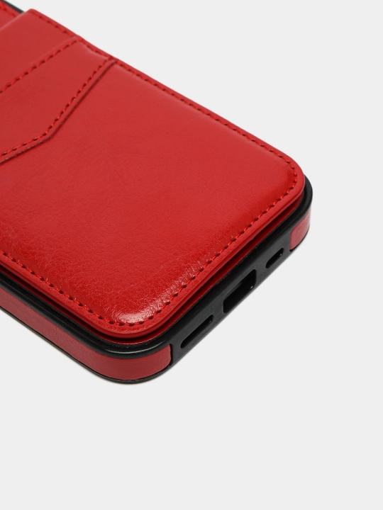 Universal g'ilof-kitobi, karta ushlagichi bilan, iPhone uchun