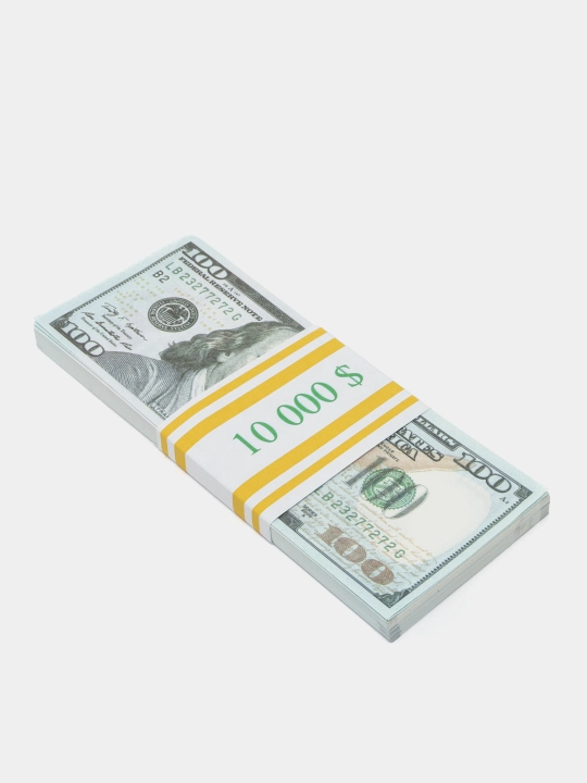 Сувенирные купюры 100 и 50 $ для изготовления украшений и цветов, дарения в подарок
